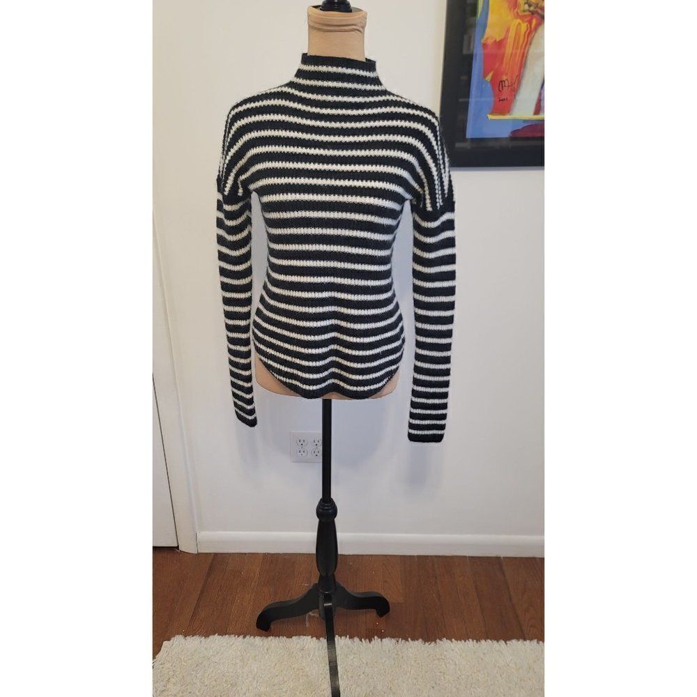 Striped Mohair Sweater from Express